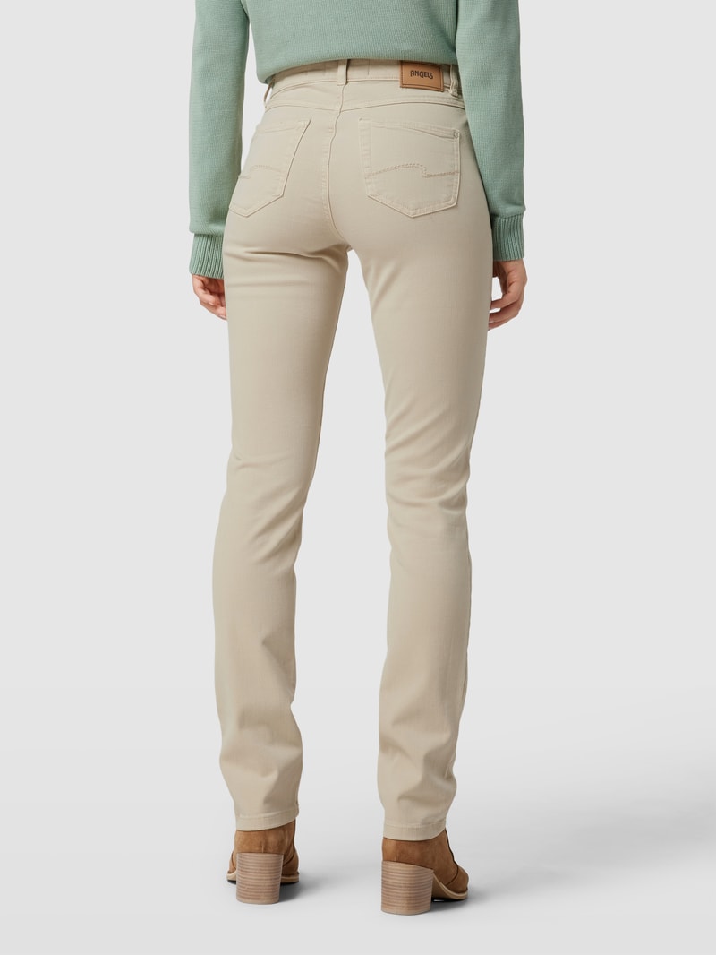 Jeans im 5-Pocket-Design Modell 'CICI' in sand