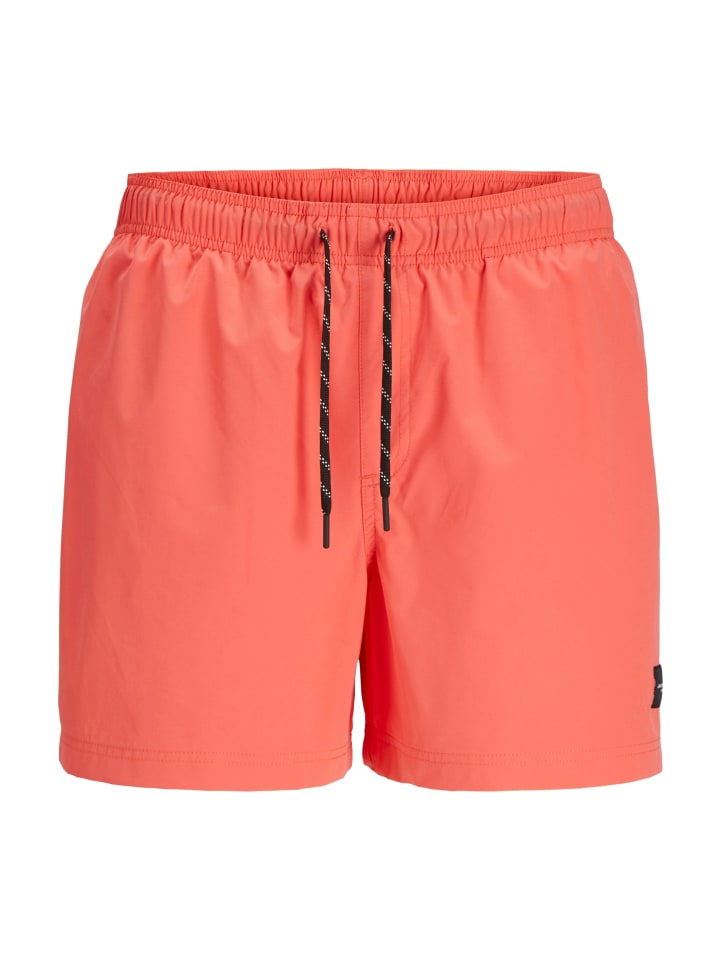 Jack & Jones Badeshorts 'Maui' in orange günstig kaufen