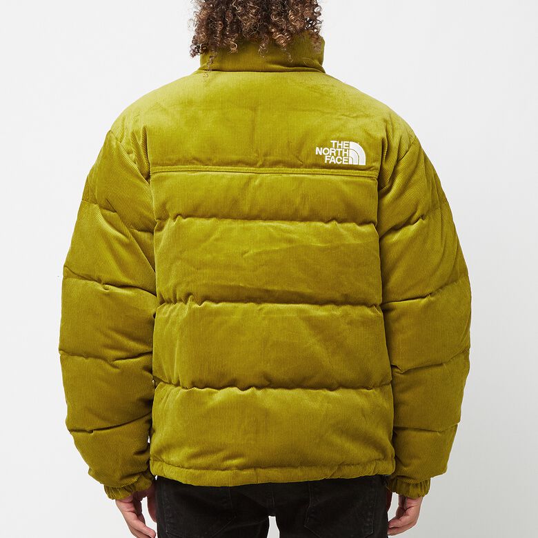 The North Face Reversible Nuptse Jacket sulphur moss/coal brown