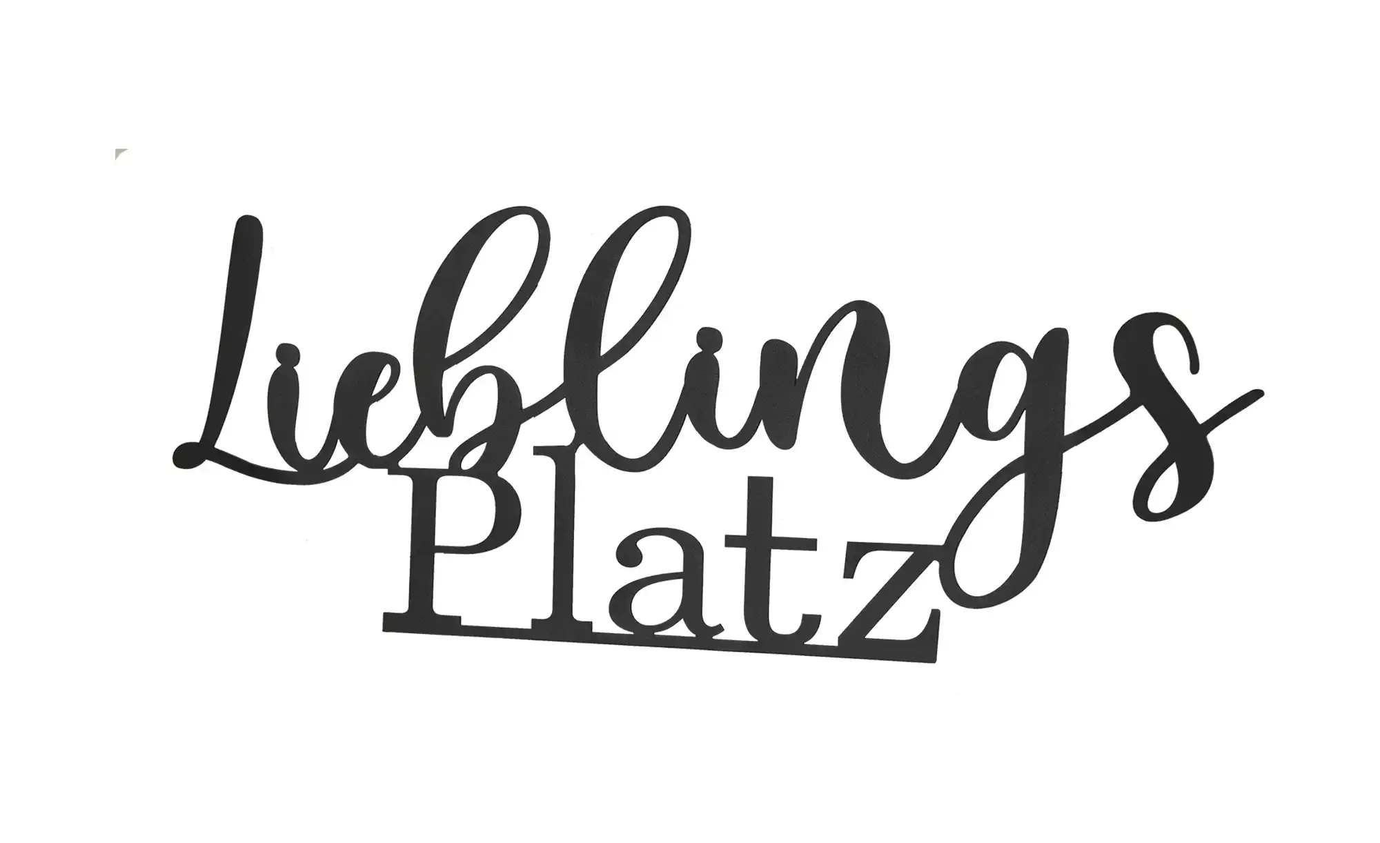 Wandobjekt Lieblingsplatz