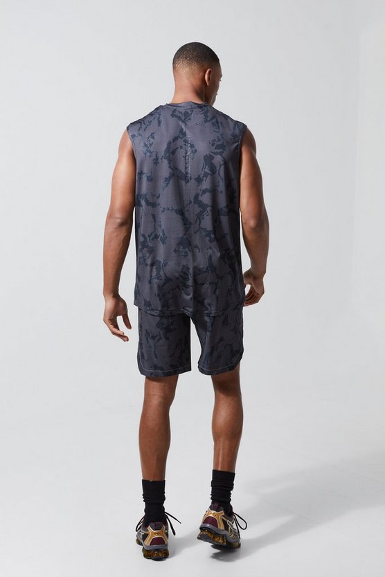 Active Tanktop mit Acid-Waschung