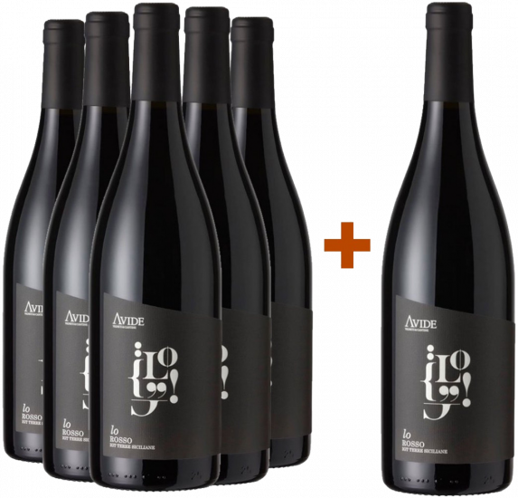 5+1 Paket Lo Sicilia DOC - Avide - Vigneti & Cantine