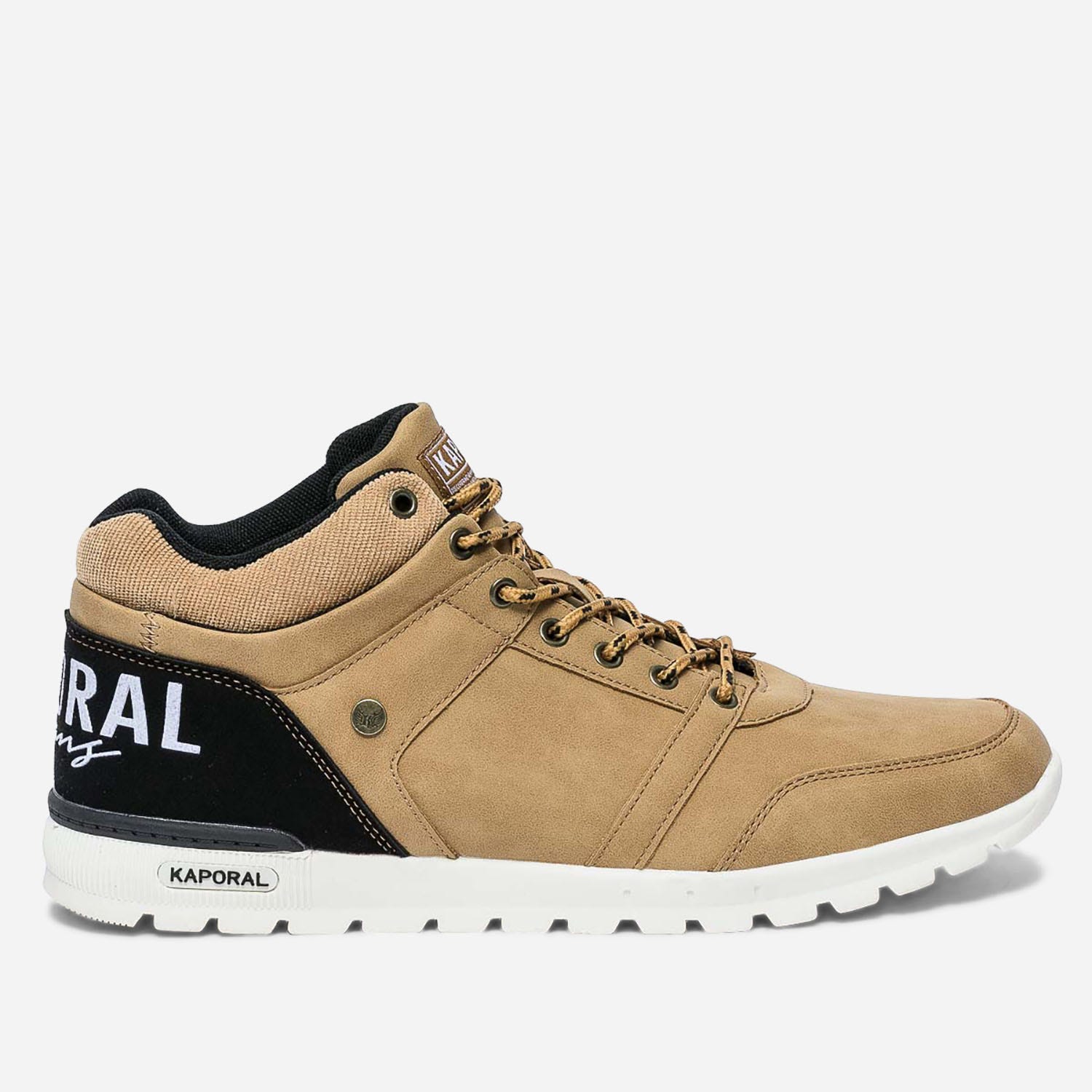 Basket KAPORAL jaune ocre et noire