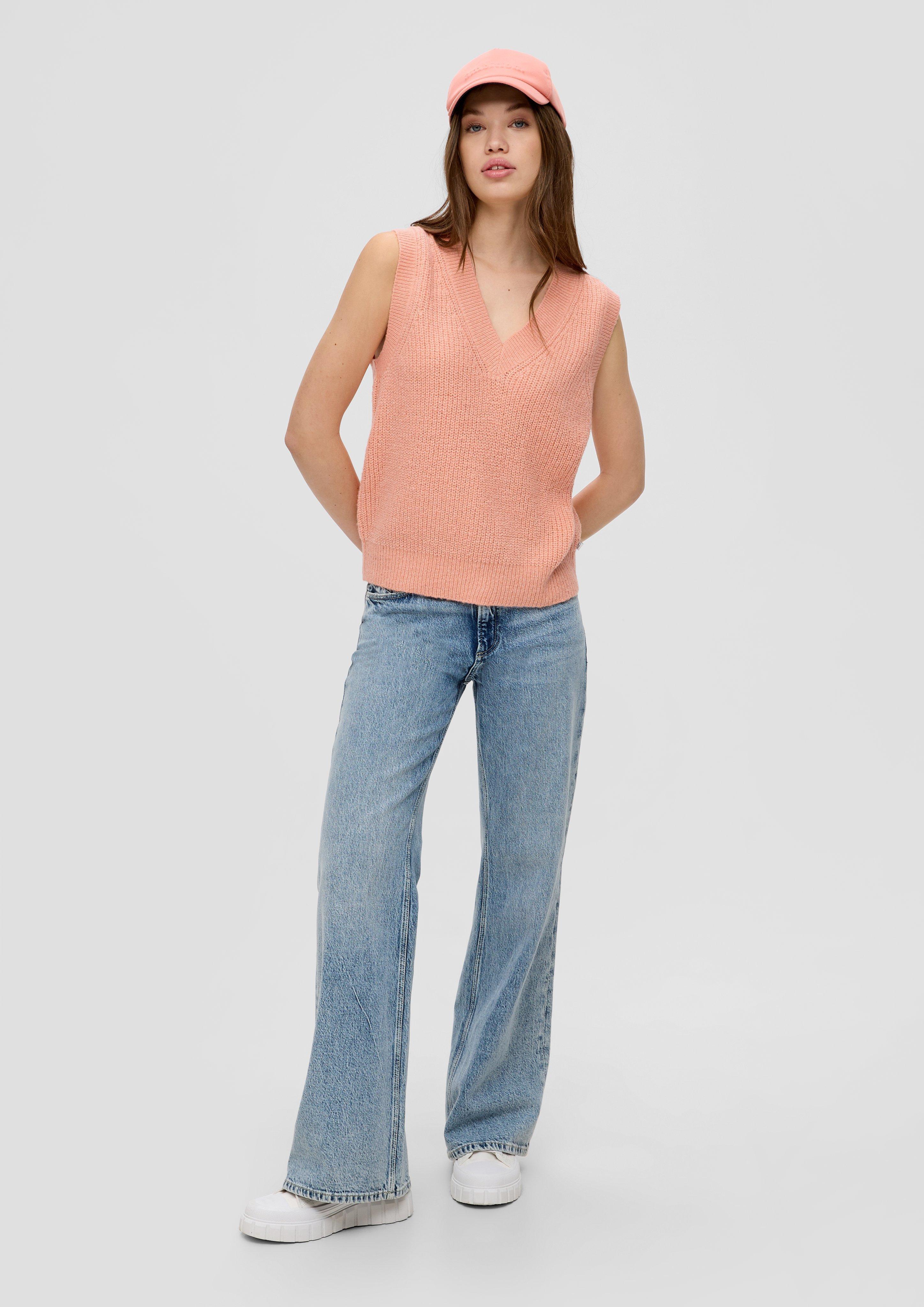 Strickpullunder mit V-Neck  2144093-21W0