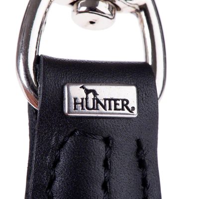 HUNTER Hundeleine Round & Soft Elk schwarz