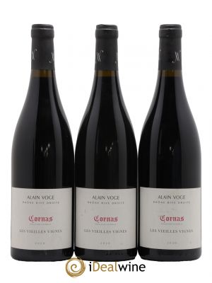 Cornas Les Vieilles Vignes Alain Voge (Domaine)  2020 - Lot de 3 Bouteilles