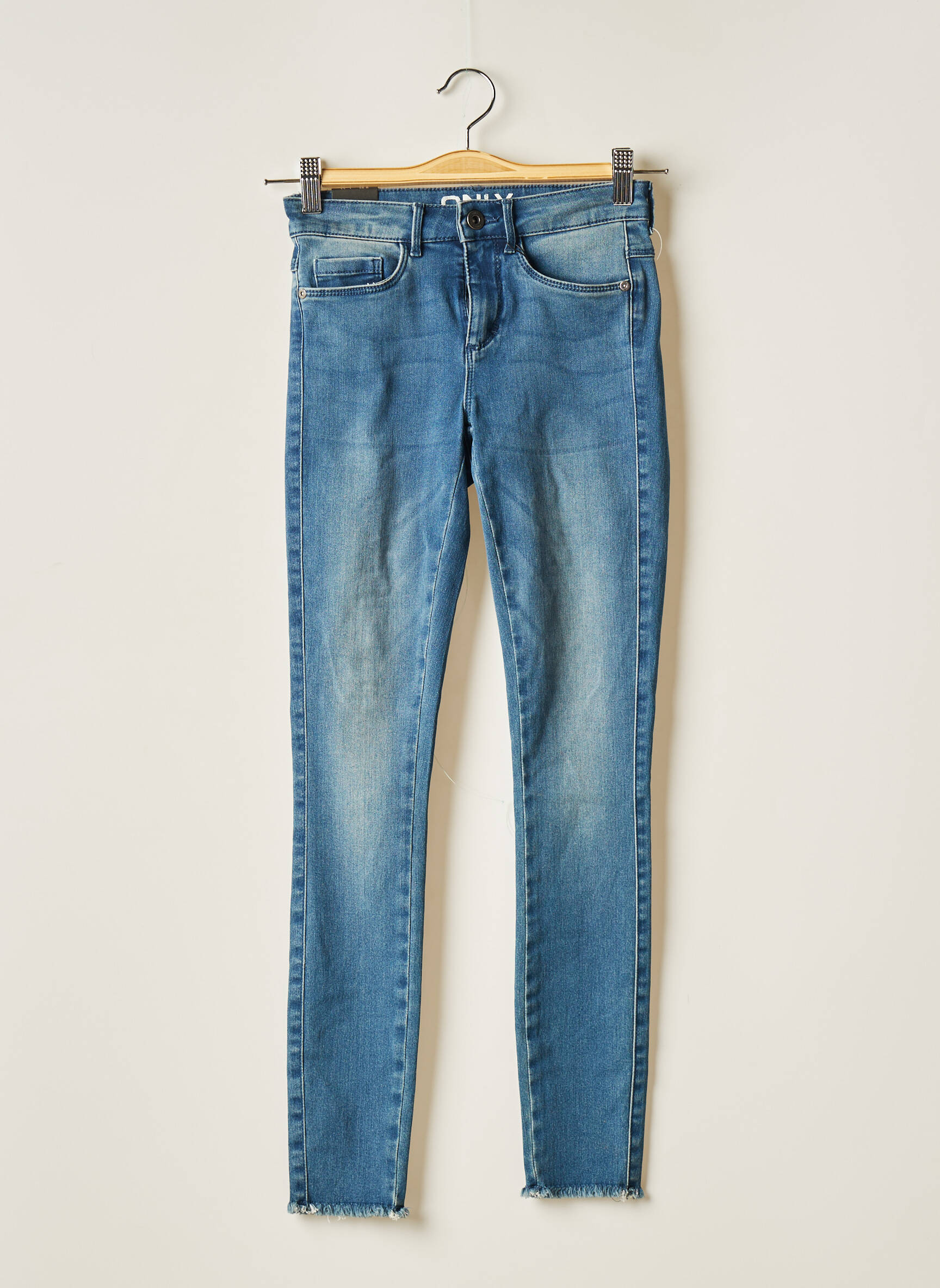 Only Jeans Skinny Femme couleur bleu