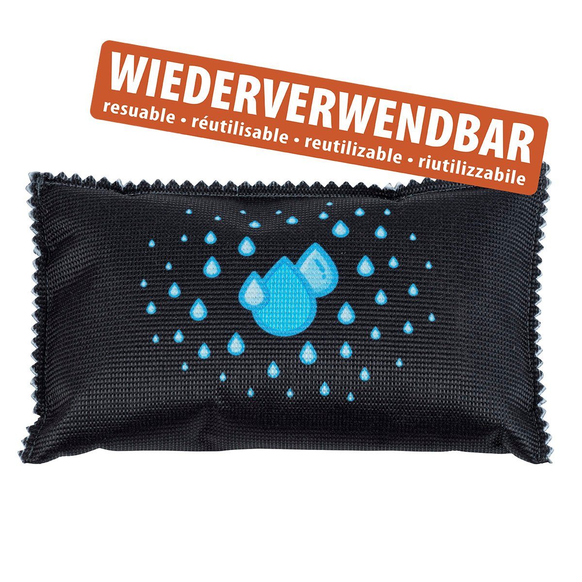 WENKO Luftentfeuchter Auto-Entfeuchter, für 20 m³ Räume, mit Indikator, 2 Stk.