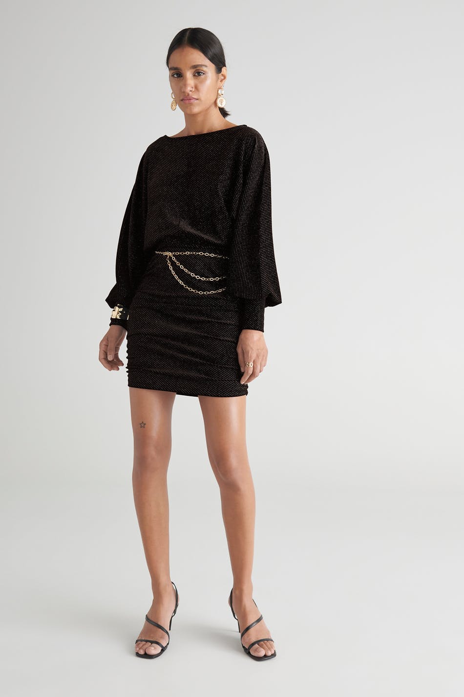 Maxime velvet dress