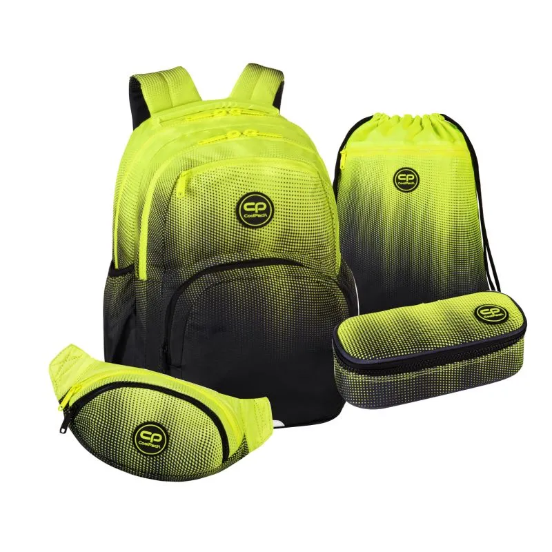 CoolPack CoolPack 4tlg. Rucksack-Set PICK 17 - Gradient Lemon