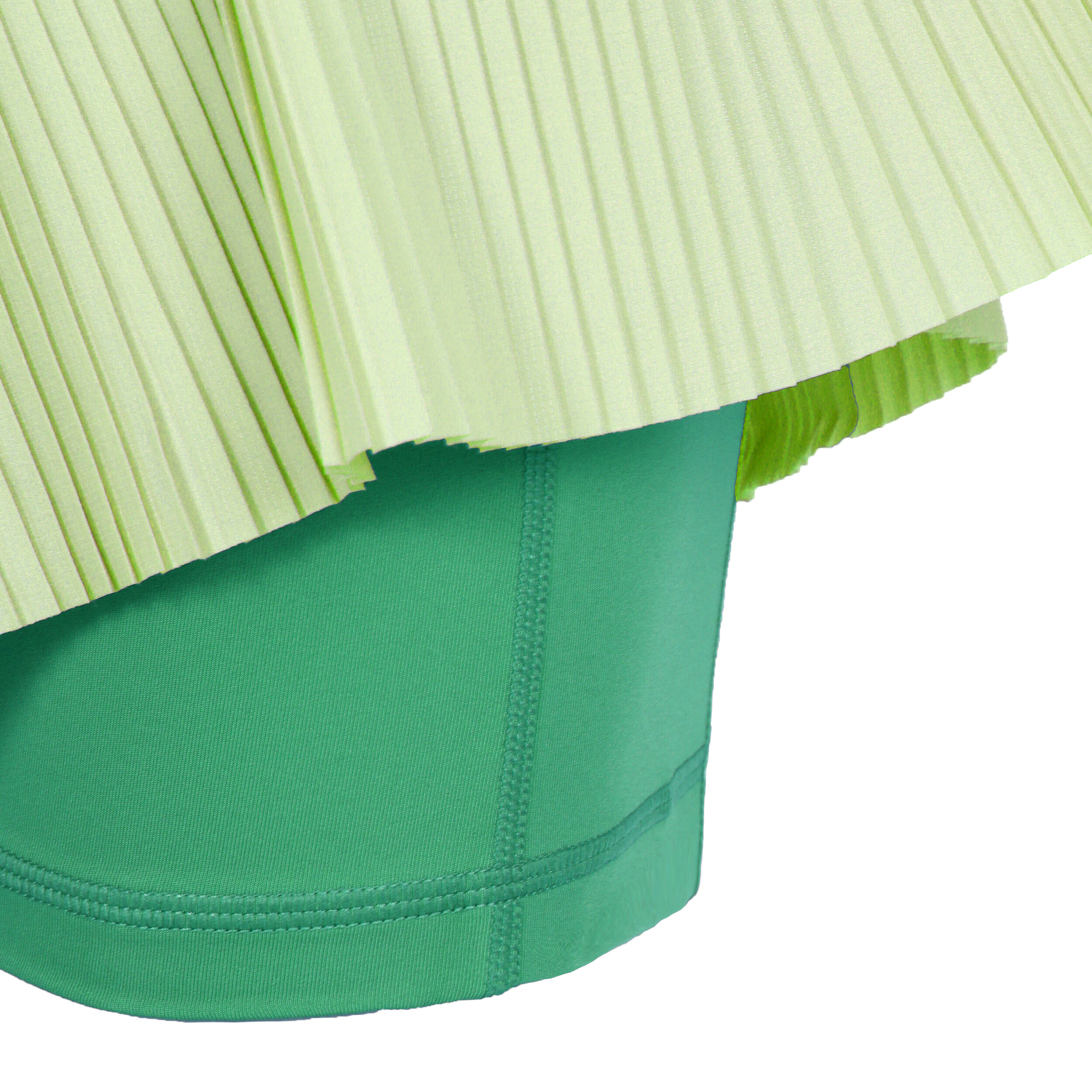 Dri-Fit Advantage Pleated Rock Damen - Grün, Hellgrün