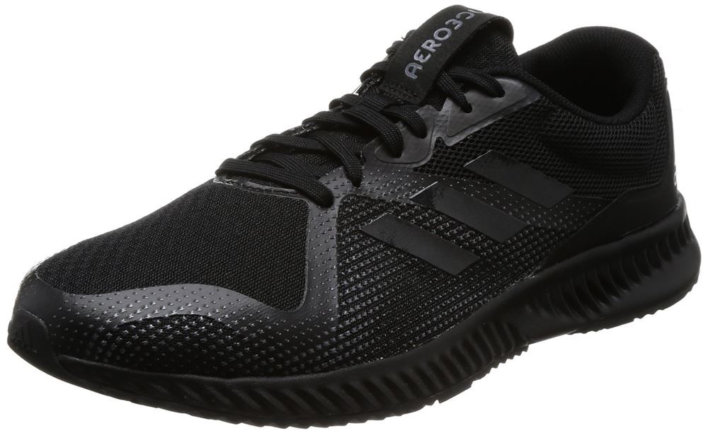 ADIDAS Freizeit Schnürer schwarz aerobounce racer m
