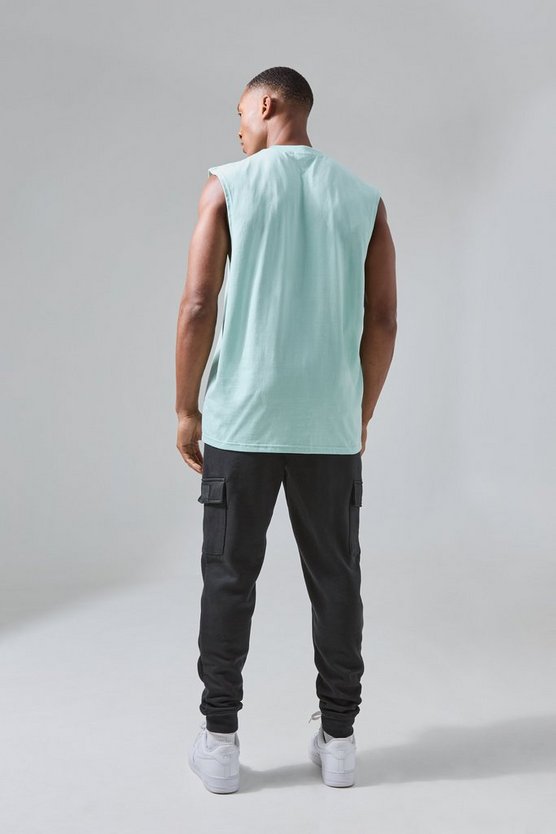 Man Active Jersey-Tanktop