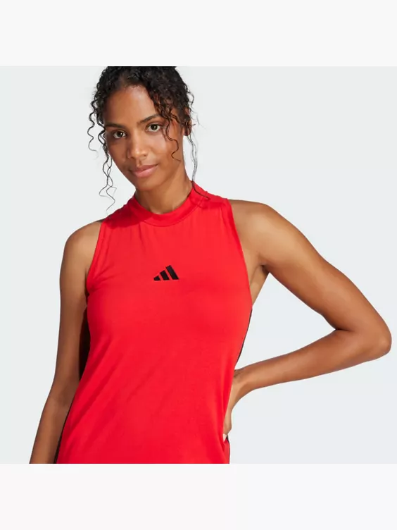 adidas Essentials 3-Streifen Long Racerback Kleid