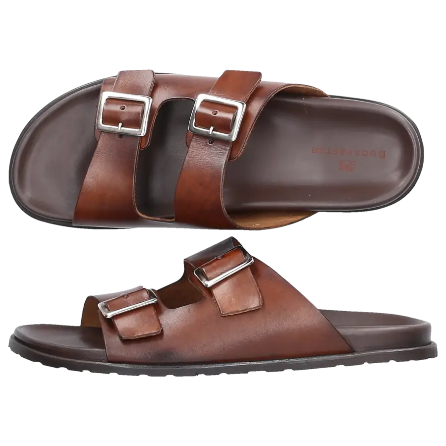Budapester - Sandalen M6853 Kalbsleder - braun