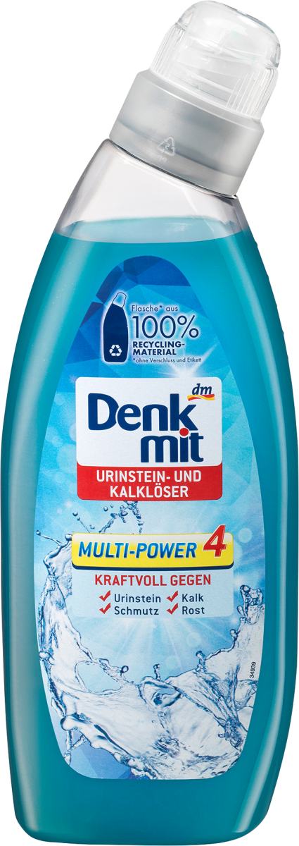 WC-Reiniger Urinstein & Kalklöser, 750 ml