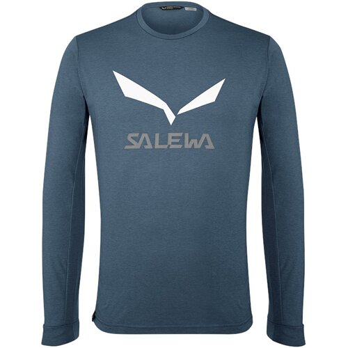HERREN SHIRT SOLIDLOGO DRY M L/S TEE