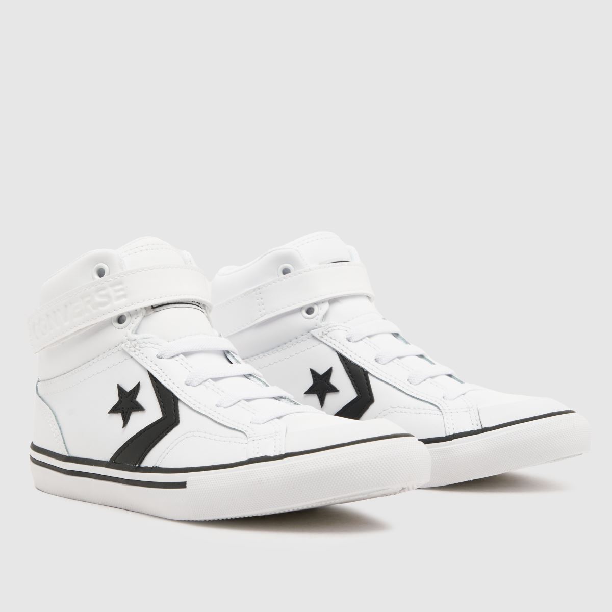 Converse fehér és fekete Pro Blaze ifjúsági edzőcipő
