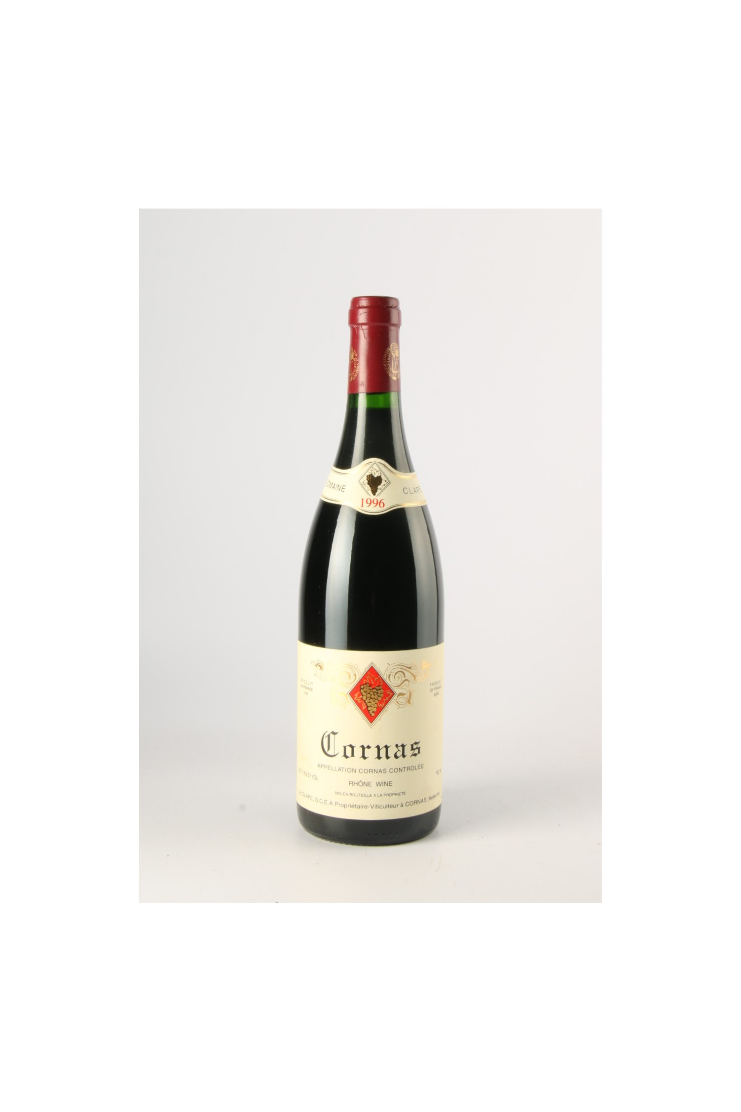 Vin 1996 AUGUSTE CLAPE 1996, Cornas. Vin ancien - SoDivin