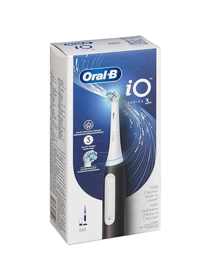 Oral-B iO Series 3n Elektrische Zahnbürste in Schwarz günstig kaufen Anzahl: 1 Set