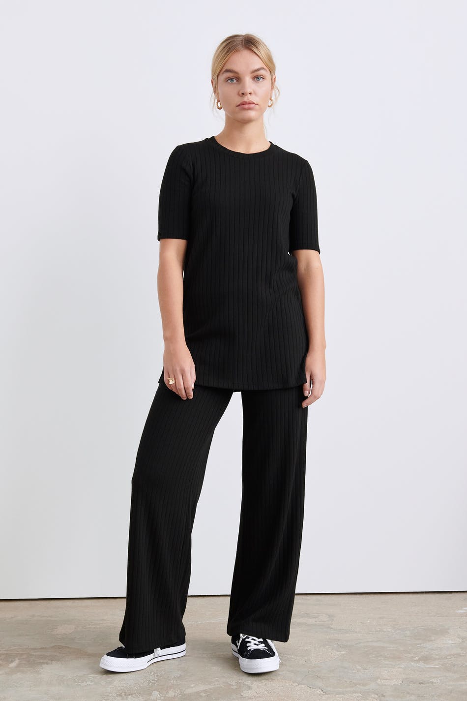 Sanne rib trousers