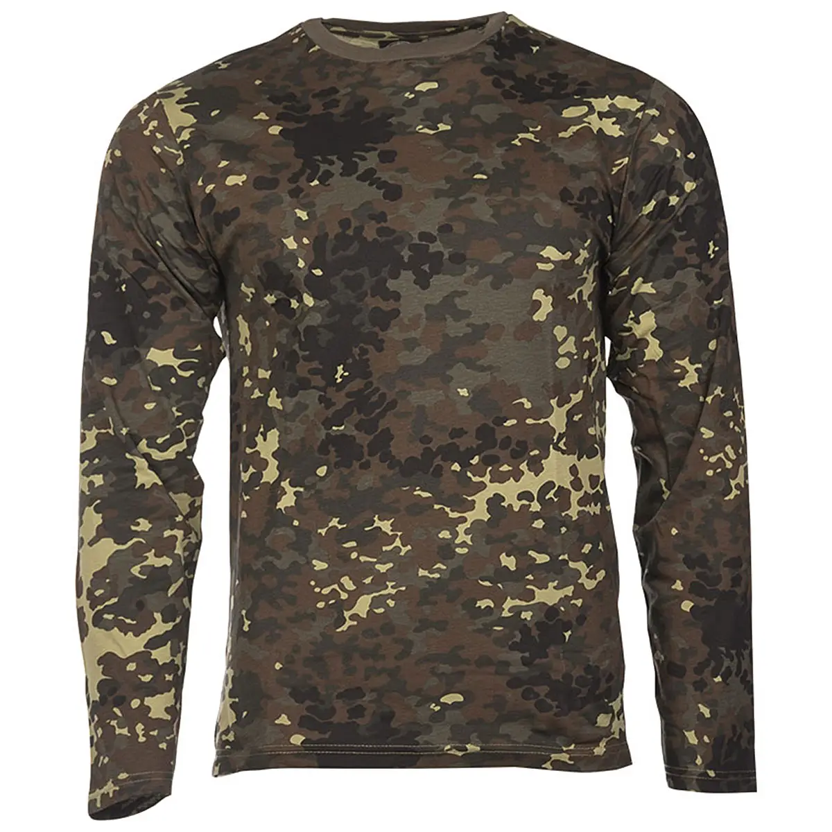 Langarmshirt flecktarn