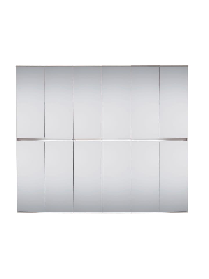 ebuy24 Garderobenmöbel-Set Mirror Weiß 222 x 34 cm günstig kaufen onesize