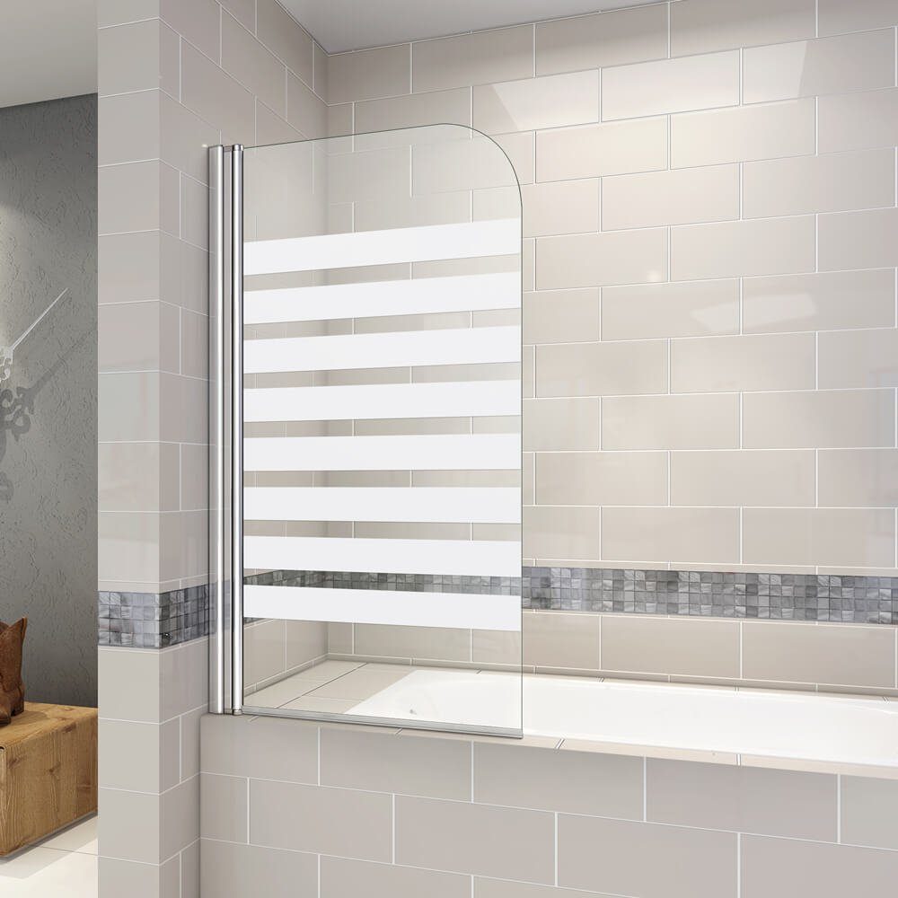 duschspa Badewannenaufsatz 140x80cm NANO Glas Badewannenaufsatz Drehwand Duschabtrennung, Einscheibensicherheitsglas, Sicherheitsglas, (Set), Glas