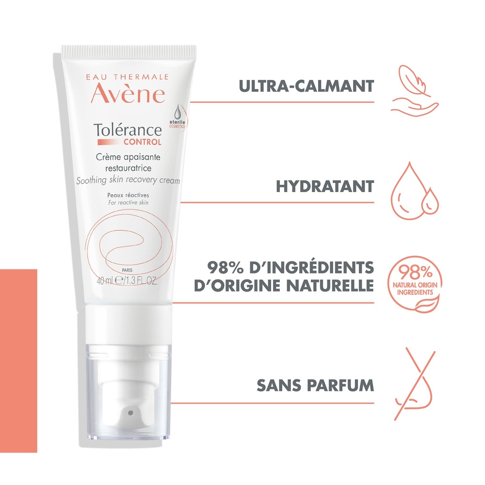 Avène Tolérance Crème apaisante restauratrice 40ml