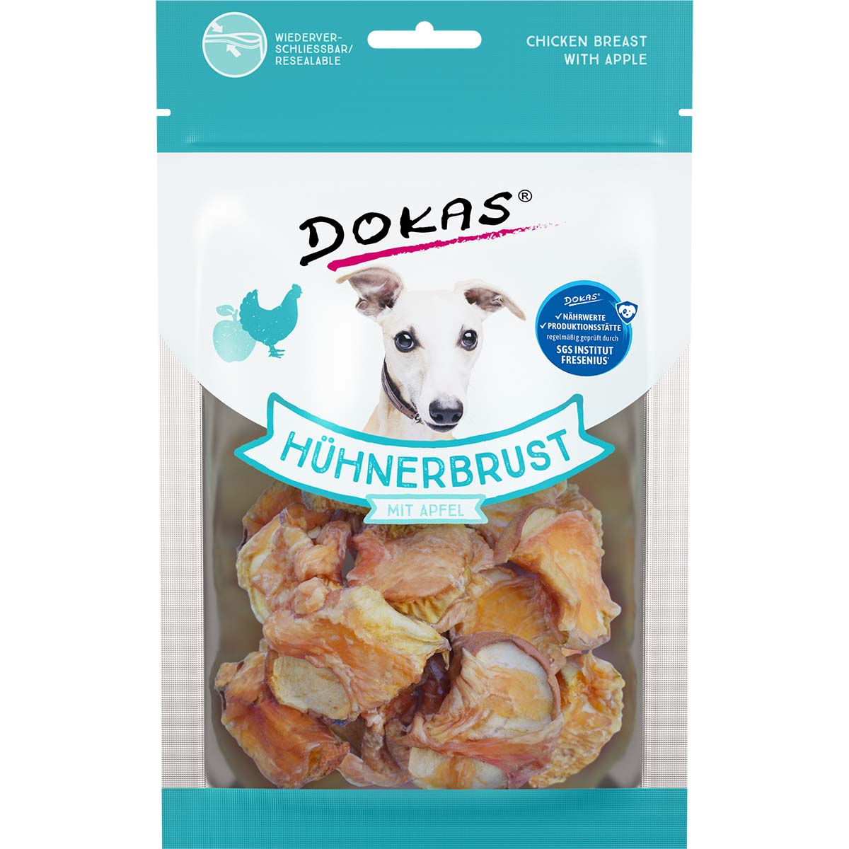 Dokas Hundesnack Hühnerbrust mit Apfel kaufen bei ZooRoyal