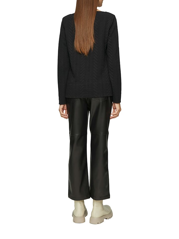 comma Bluse in Schwarz günstig kaufen
