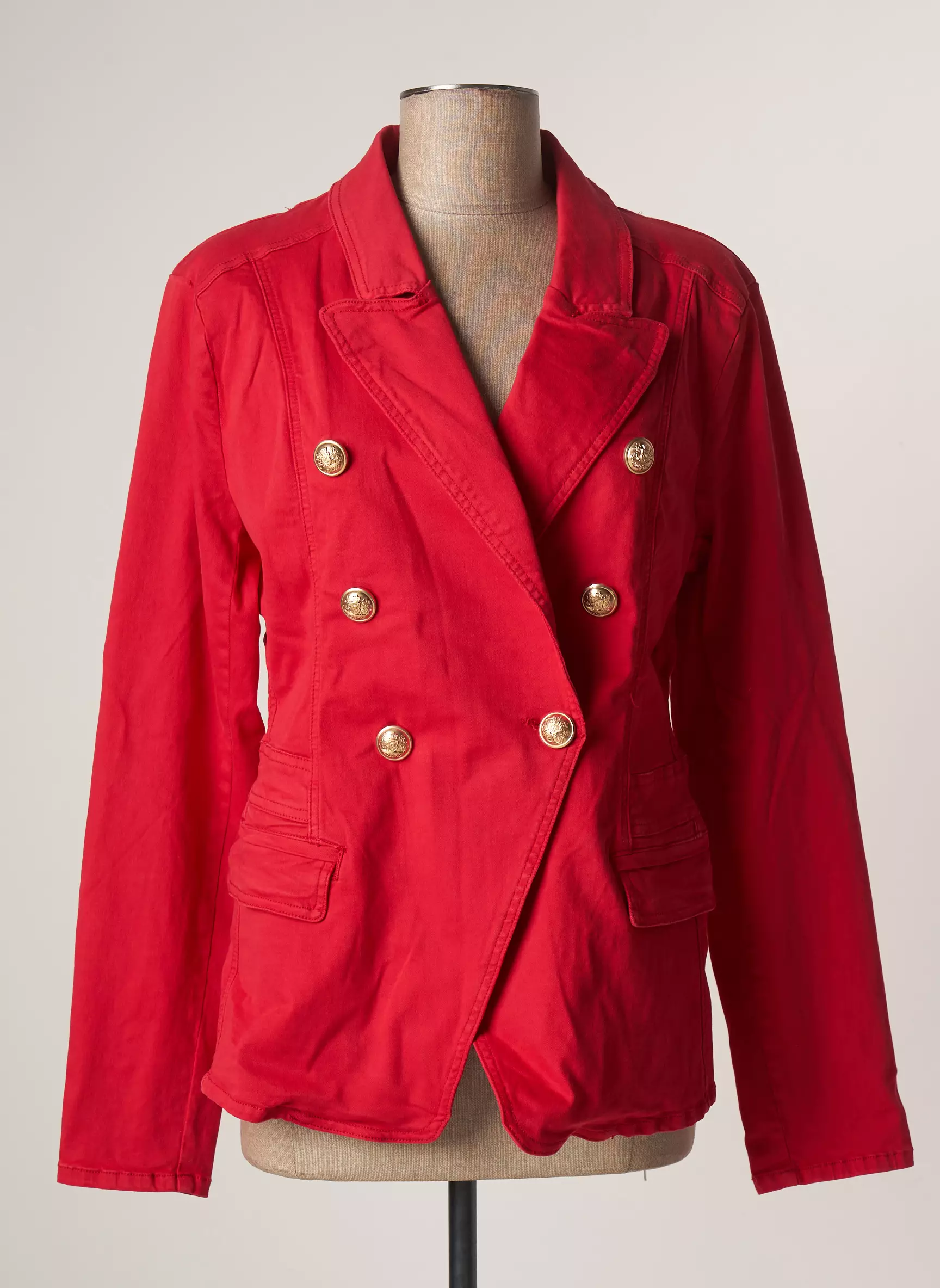 Zac Zoe Vestecasual Femme couleur rouge
