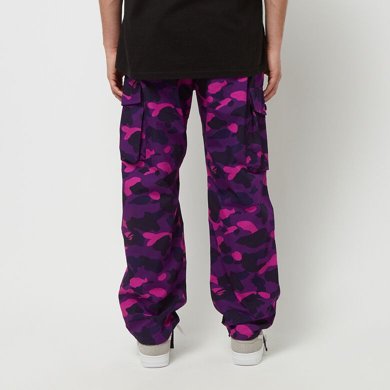 A Bathing Ape Color Camo 6 Pocket Pants purple