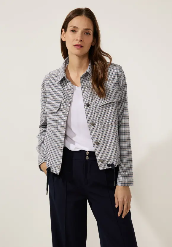 Street One Karojacke mit Tunnelzugband