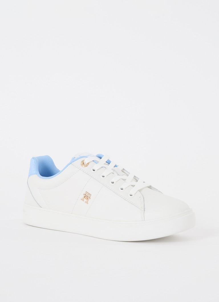 Teniși din piele Tommy Hilfiger cu vârf înalt