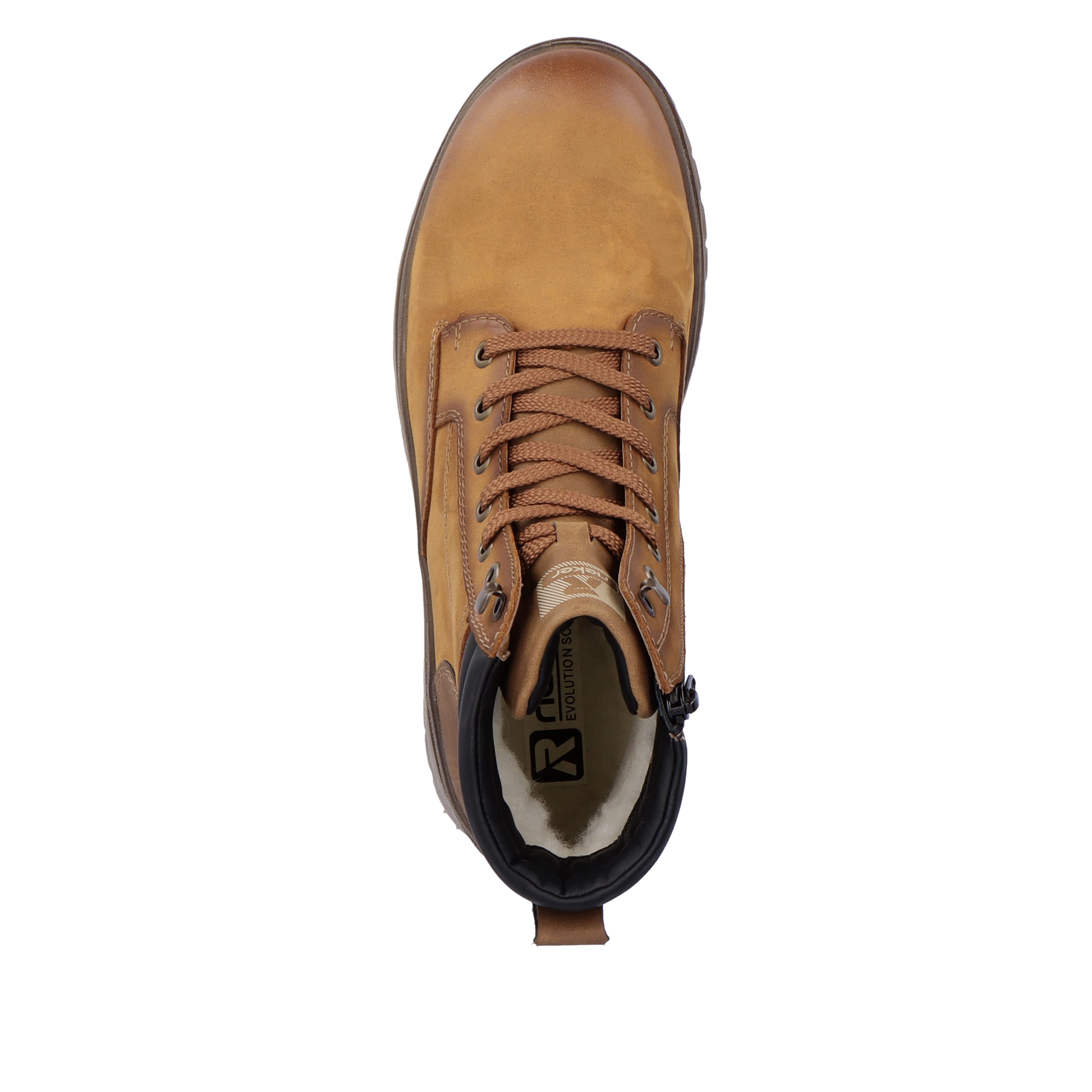 Rieker Herren Schnürstiefel wood brown
