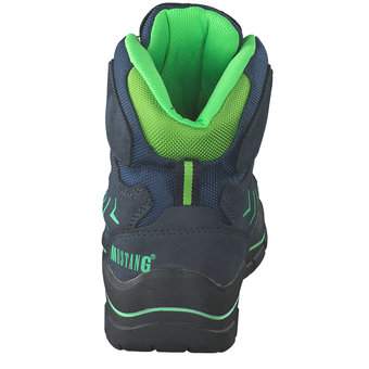 Mustang Schnür Boots in blau
