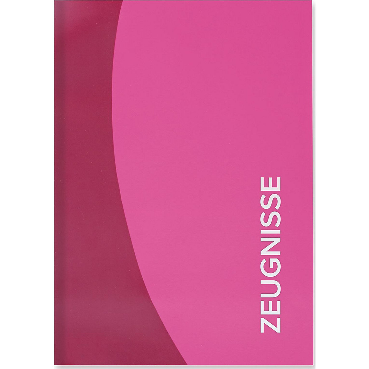 Zeugnismappe Duo rosa, A4, 12 Einlagen