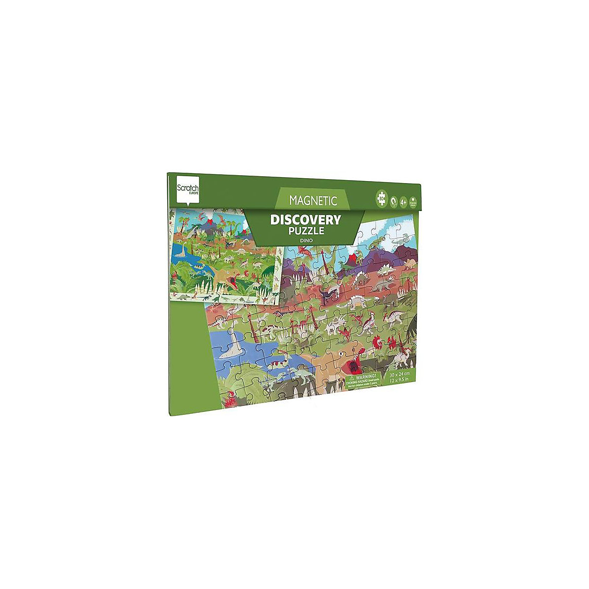 Magnetpuzzle Dinosaurier gross