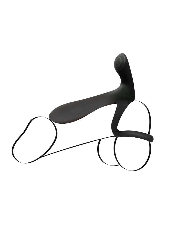 Black Velvets Paarvibrator Couple's Vibrator in schwarz günstig kaufen 14 cm