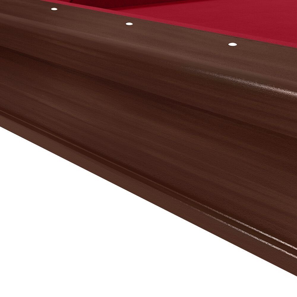 BISON Billardtisch Billard- und Esstisch Dolce Vita in Walnuss, Erhältlich in 5 ft (184x106 cm) und 6.5 ft (215x122 cm)