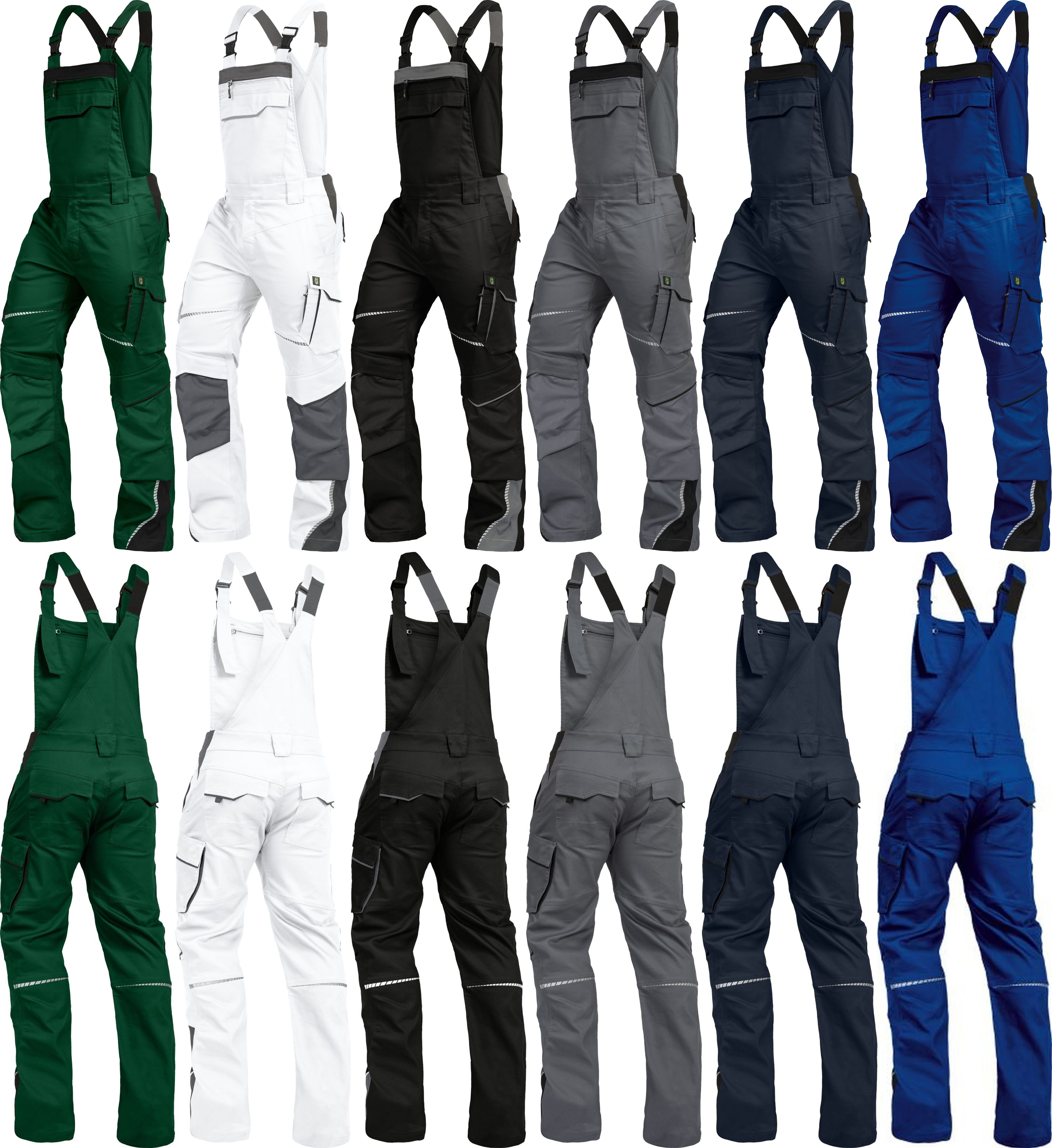 Leibwächter Arbeitslatzhose Herren Flex-Line Latzhose