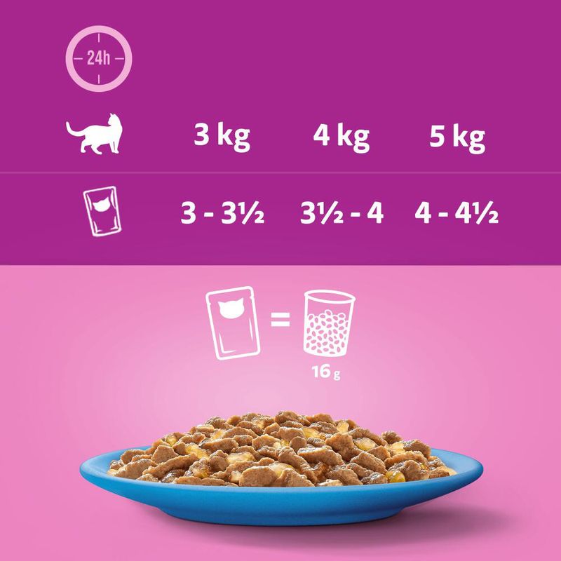 Jumbopack Whiskas 1+ Adult Frischebeutel 144 x 85 g
