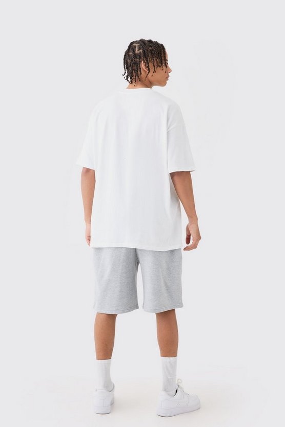 Oversize Jersey-Shorts