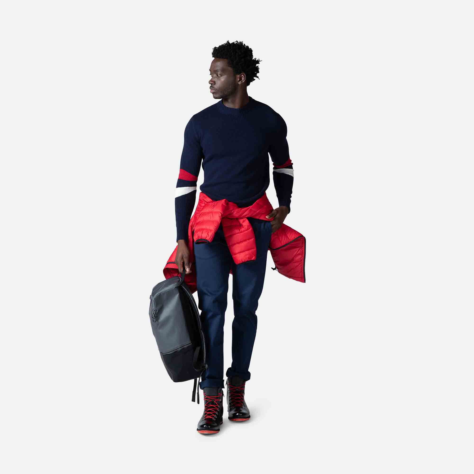 Pull en maille Signature homme