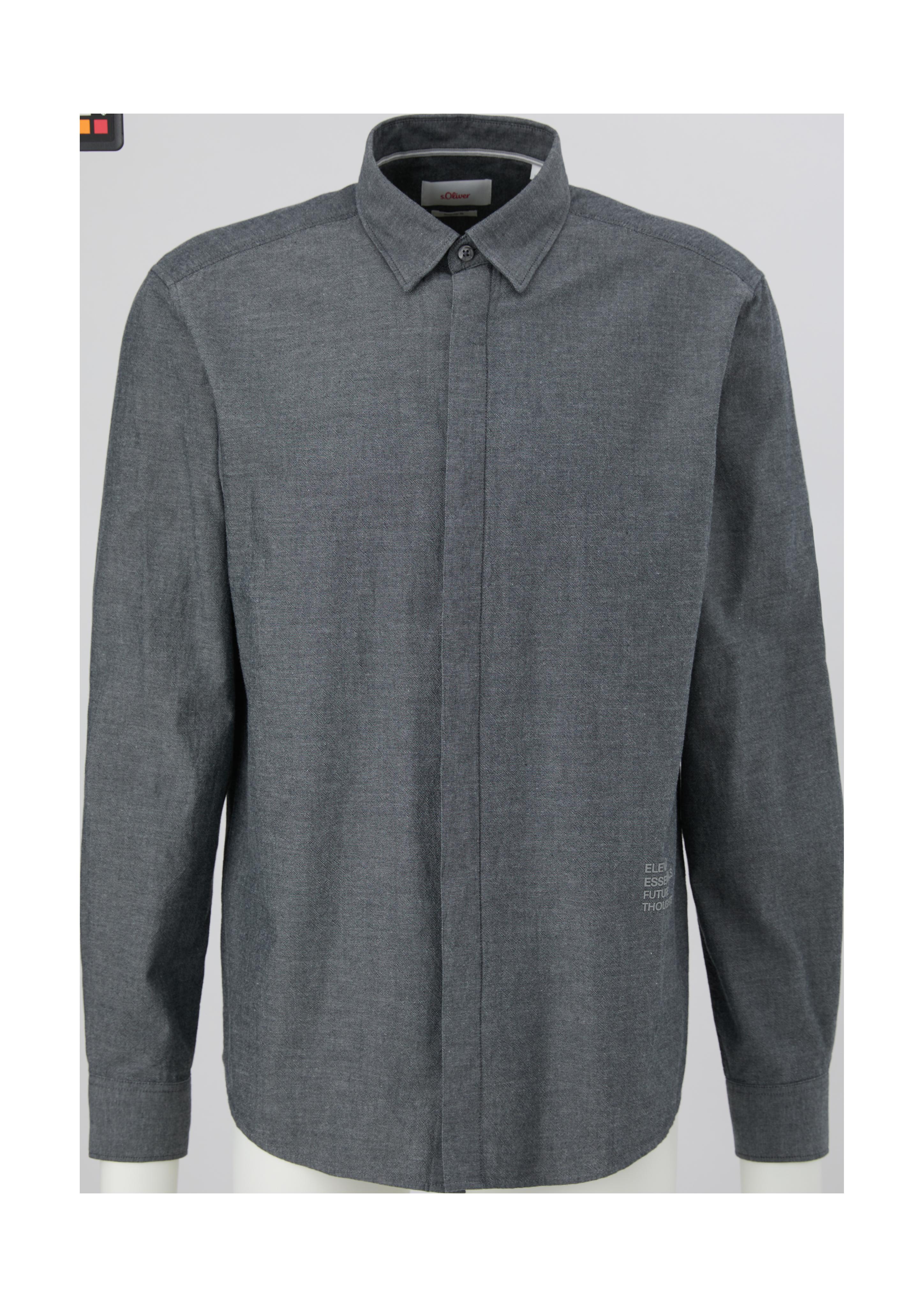 Regular: Hemd mit Button Down-Kragen  2125813-99D1