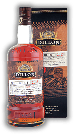 Dillon Rhum Brut de Fut 2013 62% Dillon Rhum Brut de Fut 2013 62% Limitierte Abfüllung. 0,7	 Liter - Vol 62%