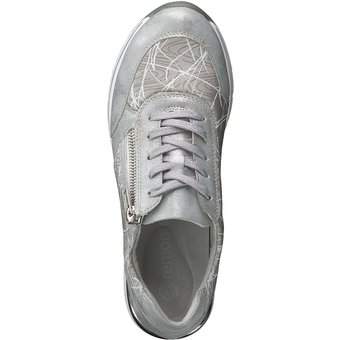 Remonte Schnürsneaker in silber
