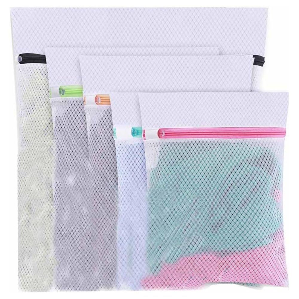 Sarfly Wäschesäckchen 7 Stück Wiederverwendbare Wäschesäcke,Mesh-Wäschesäcke