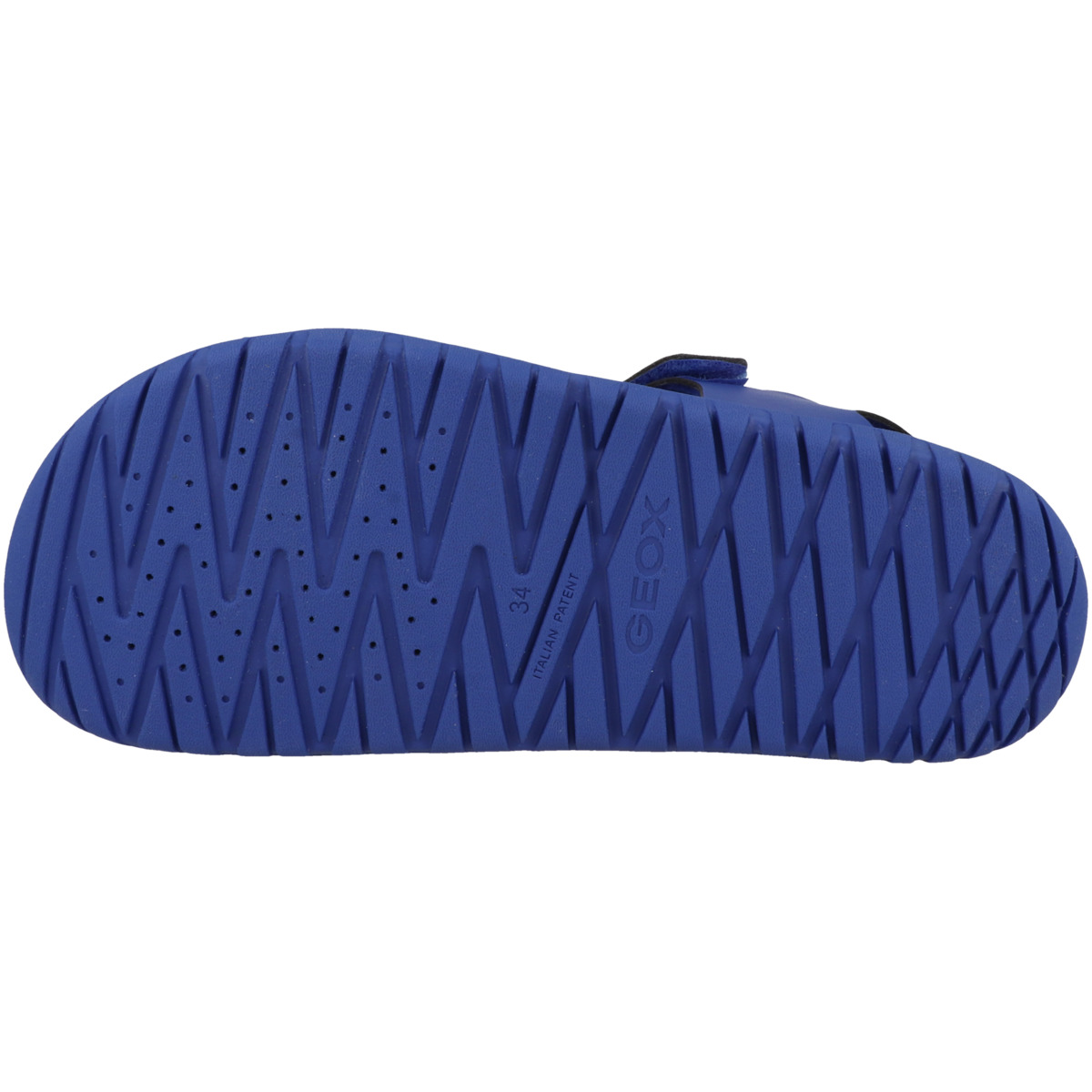Geox J Sandal Fusbetto B. A Sandale blau